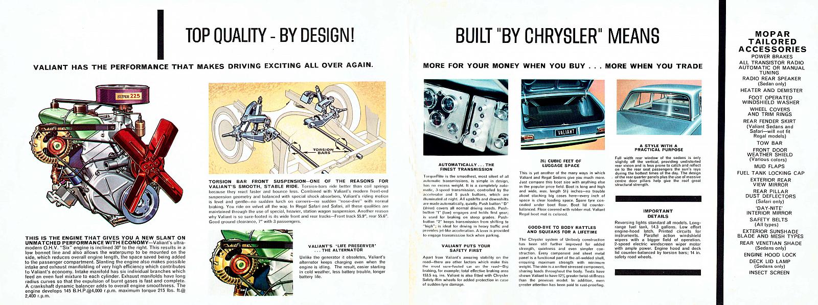 1963 Chrysler AP5 Valiant Brochure Page 6